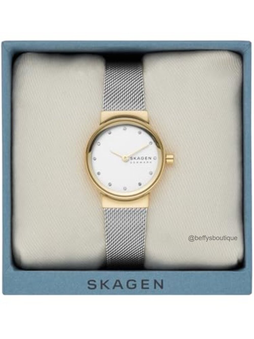 Women's Stainless Steel Quartz Dress Watch with Crystal Accents - Picture 3 of 6